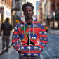 Personalized Ayiti Jwaye Nwel Zip Hoodie Haiti Merry Christmas - African Pride