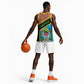 Tanzania Union Day 2024 Basketball Jersey Uhuru na Umoja Giraffe Pattern - African Pride
