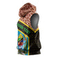 Tanzania Union Day 2024 Sleeveless Hoodie Uhuru na Umoja Giraffe Pattern - African Pride