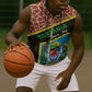 Tanzania Union Day 2024 Sleeveless Zip Hoodie Uhuru na Umoja Giraffe Pattern - African Pride