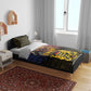 Chad Independence Day 1960 Bedding Set Tchad Goat and Lion African Pattern