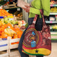 Panafest Grocery Bag Ghana Tropical African Pattern