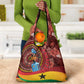 Panafest Grocery Bag Ghana Tropical African Pattern