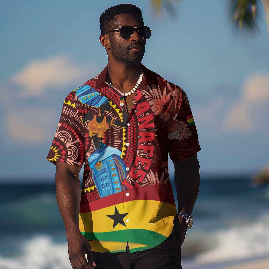 Panafest Hawaiian Shirt Ghana Tropical African Pattern
