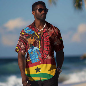 Panafest Hawaiian Shirt Ghana Tropical African Pattern