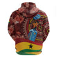 Panafest Hoodie Ghana Tropical African Pattern