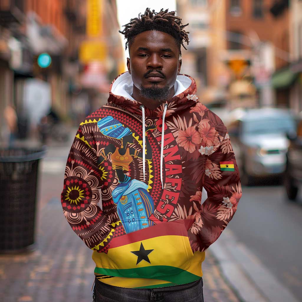 Panafest Hoodie Ghana Tropical African Pattern
