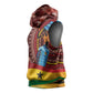 Panafest Sleeveless Hoodie Ghana Tropical African Pattern - African Pride