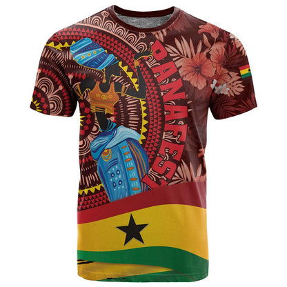 Panafest T shirt Ghana Tropical African Pattern