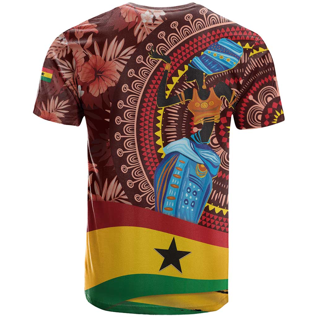 Panafest T shirt Ghana Tropical African Pattern