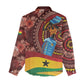 Panafest Women Casual Shirt Ghana Tropical African Pattern LT01