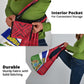 Gambia Independence Day Grocery Bag with Coat of Arms and African Pattern