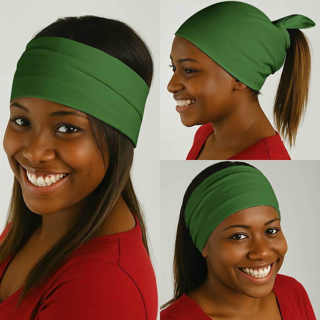Gambia Independence Day Neck Gaiter with Coat of Arms and African Pattern - African Pride