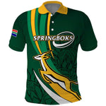 Personalized South Africa Rugby Polo Shirt - Springboks Go Champions, World Cup