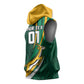 Personalized South Africa Rugby Sleeveless Hoodie - Springboks Go Champions, World Cup - African Pride