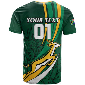 Personalized South Africa Rugby T shirt - Springboks Go Champions, World Cup