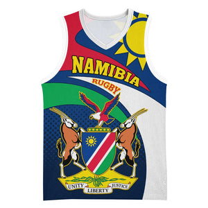 Namibia Rugby Basketball Jersey - Welwitschias Go World Cup - African Pride
