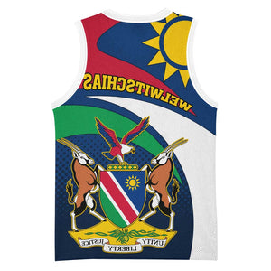 Namibia Rugby Basketball Jersey - Welwitschias Go World Cup - African Pride