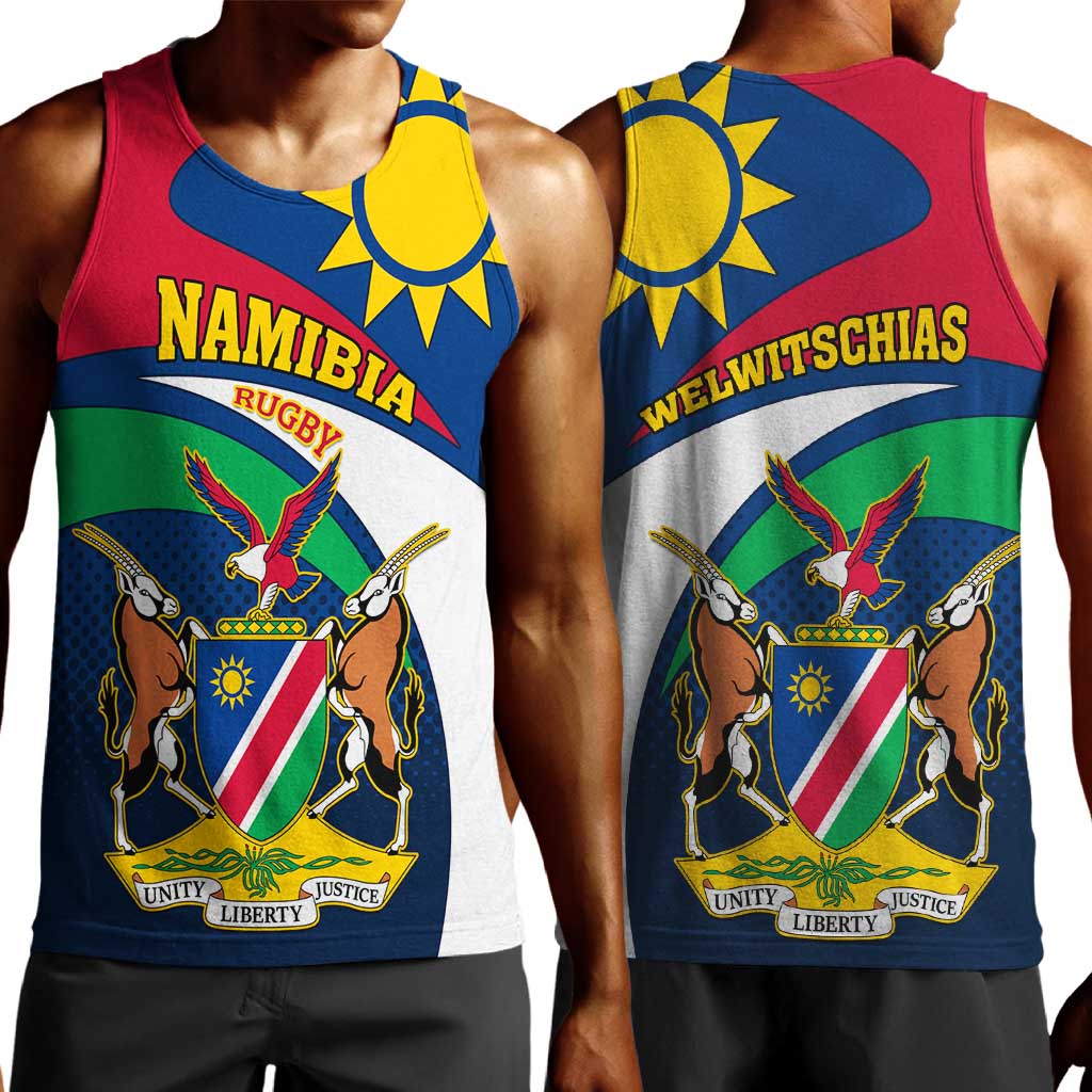 Namibia Rugby Men Tank Top - Welwitschias Go World Cup