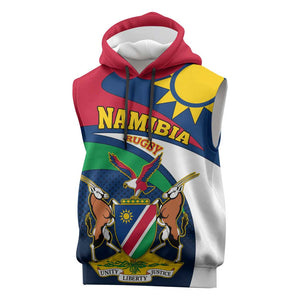 Namibia Rugby Sleeveless Hoodie - Welwitschias Go World Cup - African Pride