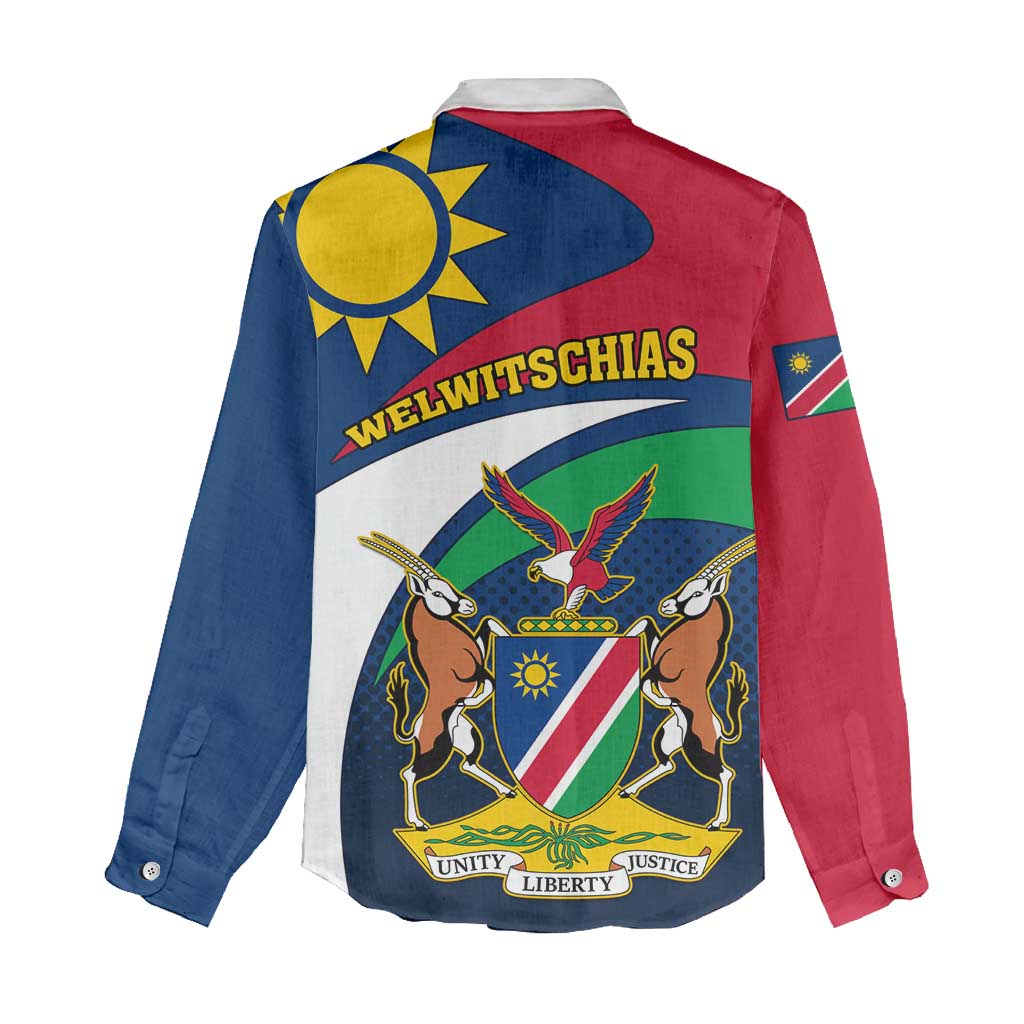 Namibia Rugby Women Casual Shirt - Welwitschias Go World Cup LT01