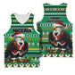 Nigeria Christmas Basketball Jersey Eagle Santa - African Pattern - African Pride