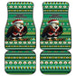 Nigeria Christmas Car Mats Eagle Santa - African Pattern