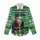 Nigeria Christmas Women Casual Shirt Eagle Santa - African Pattern LT01