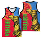 Eritrea Independence Day 2024 Basketball Jersey Eritrean Camel African Pattern - African Pride