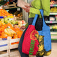Eritrea Independence Day 2024 Grocery Bag Eritrean Camel African Pattern