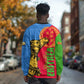 Eritrea Independence Day 2024 Long Sleeve Shirt Eritrean Camel African Pattern LT01