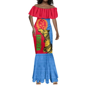 Eritrea Independence Day 2024 Mermaid Dress Eritrean Camel African Pattern