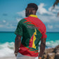 Personalized Cameroon Hawaiian Shirt with Cameroun Coat of Arms and African Pattern
