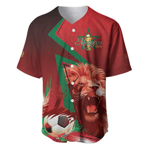 Custom Morocco 2026 World Football Baseball Jersey Together for One Goal Champions
