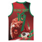 Custom Morocco 2026 World Football Basketball Jersey Together for One Goal Champions