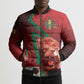 Custom Morocco 2026 World Football Bomber Puffer Jacket Together for One Goal Champions