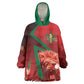 Custom Morocco 2026 World Football Kid Wearable Blanket Hoodie Together for One Goal Champions