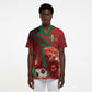 Custom Morocco 2026 World Football Scrub Top Together for One Goal Champions