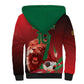 Custom Morocco 2026 World Football Sherpa Hoodie Together for One Goal Champions
