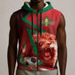 Custom Morocco 2026 World Football Sleeveless Zip Hoodie Together for One Goal Champions