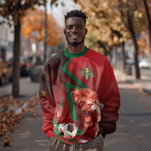 Custom Morocco 2026 World Football Sweatshirt Together for One Goal Champions
