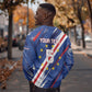 Custom World Football 2026 Cabo Verde Sweatshirt Tubaroes Azuis Victory