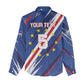 Custom World Football 2026 Cabo Verde Women Casual Shirt Tubaroes Azuis Victory