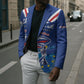 Custom Cape Verde Football 2026 Blue Shark Blazer Go Champions