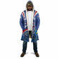 Custom Cape Verde Football 2026 Blue Shark Cloak Go Champions