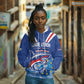 Custom Cape Verde Football 2026 Blue Shark Hoodie Go Champions