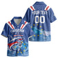 Custom Cape Verde Football 2026 Blue Shark Kid Hawaiian Shirt Go Champions LT01