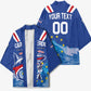 Custom Cape Verde Football 2026 Blue Shark Kimono Go Champions