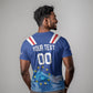Custom Cape Verde Football 2026 Blue Shark T shirt Go Champions