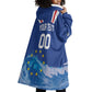 Custom Cape Verde Football 2026 Blue Shark Wearable Blanket Hoodie Go Champions